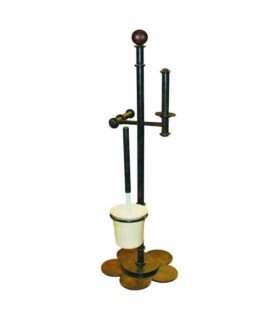 Forged iron Toilet Brush and Roll Holder ESCPT07 - Artehierro
