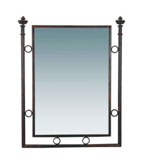 Espejos grandes para baño accesorios rústico