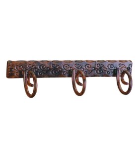 Wrought iron Coat Hook Rack PHR324 - Artehierro