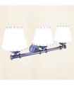 Barn light fixtures Rustic ivory lampshades AP2300-PMF
