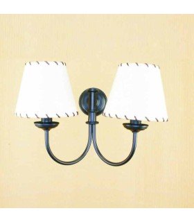 Wall Light Fixture ivory lampshades AP400-PMF