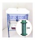 Mueble baño fondo reducido diseño verde oxido